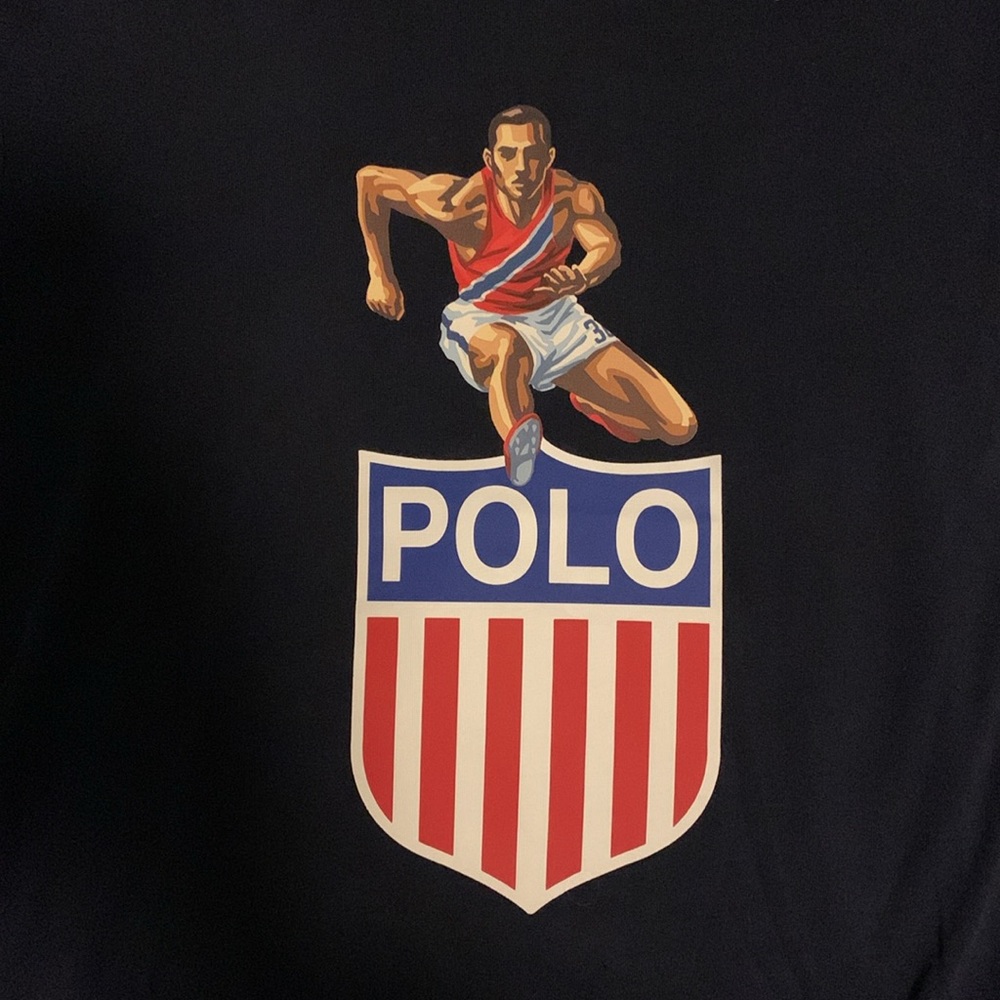 🇺🇸🏅Men’s navy blue Polo tee, size XS - Picture 3 of 4
